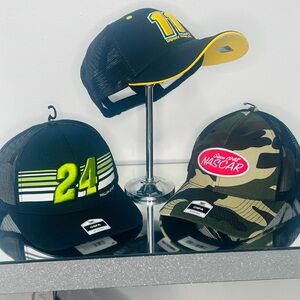 NASCAR and Numbered Caps Set